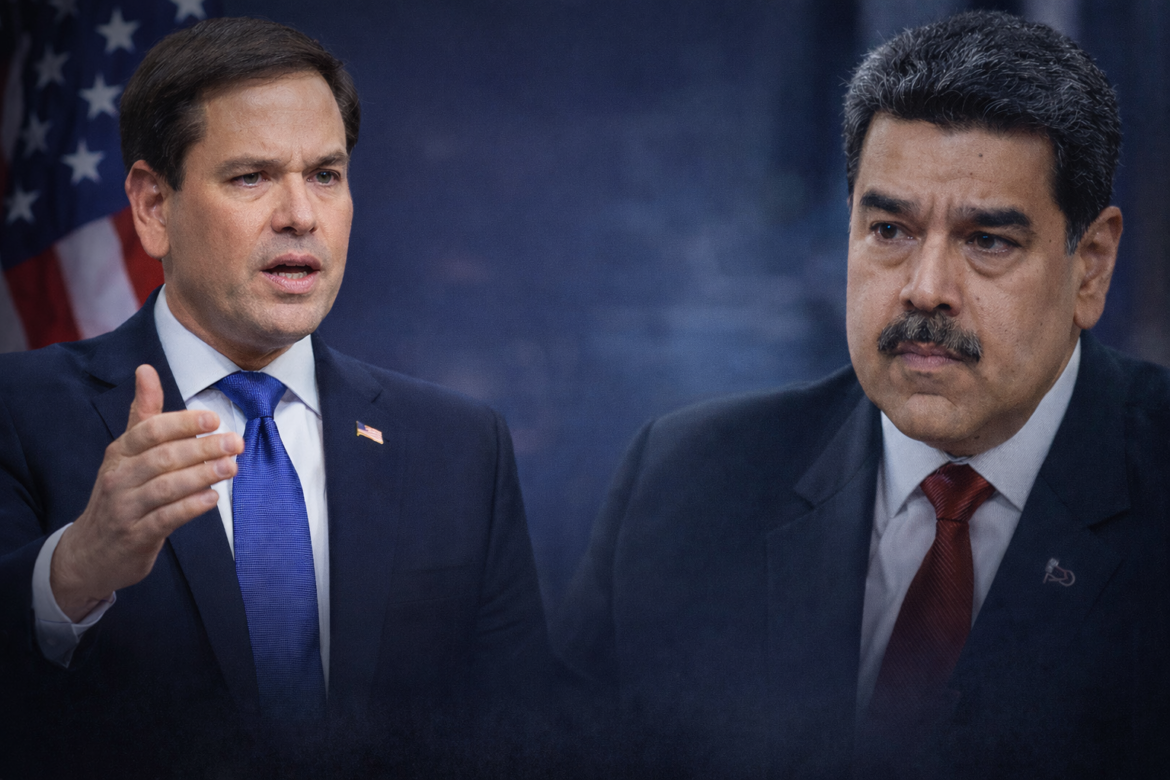 Marco Rubio desconoce a Maduro y lo acusa de liderar una organización narco-terrorista