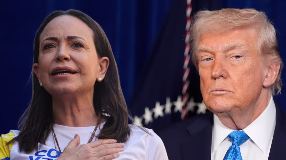 Trump recibirá a María Corina Machado en la Casa Blanca en medio de la crisis venezolana