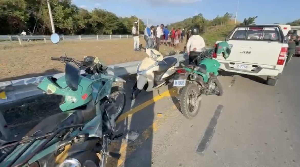 Dos muertos en accidente en carretera Sánchez