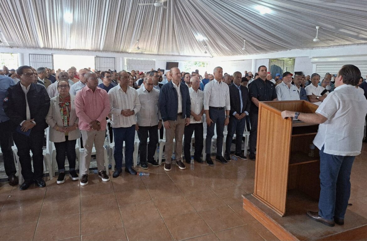 Paliza encabeza en Santiago encuentro del PRM Cibao Norte
