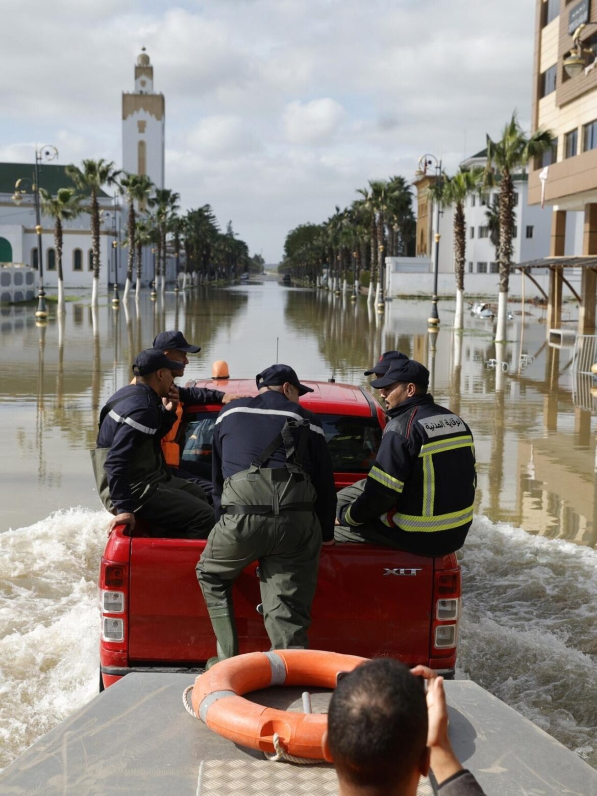 Marruecos evacúa a más de 51,000 personas por inundaciones