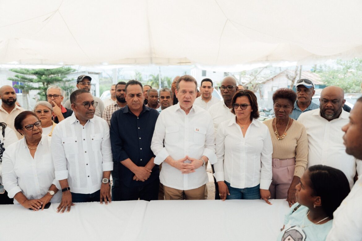 MIVHED inicia trabajos de rehabilitación de hábitat en Los Suizos, Monte Plata