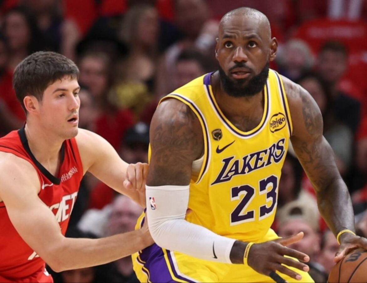 LeBron rescata a Lakers y deja a Houston contra las cuerdas