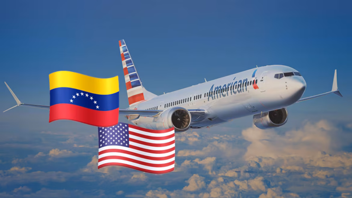 American Airlines retoma ruta Caracas-Miami tras siete años sin vuelos directos
