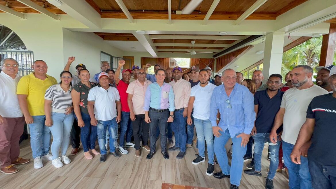 Víctor Fadul deja conformados equipos de campaña en Santiago Rodríguez y Valverde en apoyo a Francisco Javier García