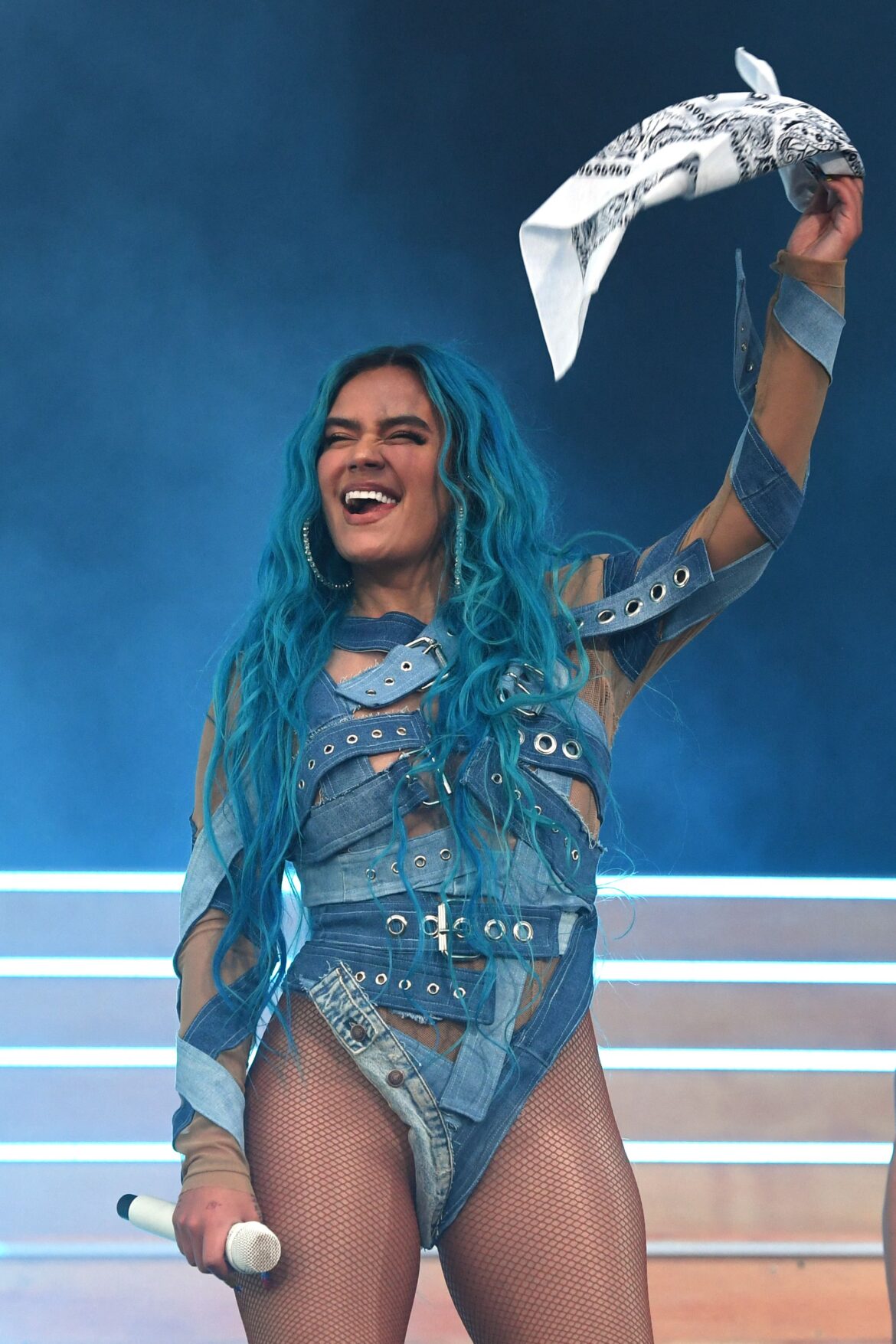 Todo listo para el show de Karol G en Coachella