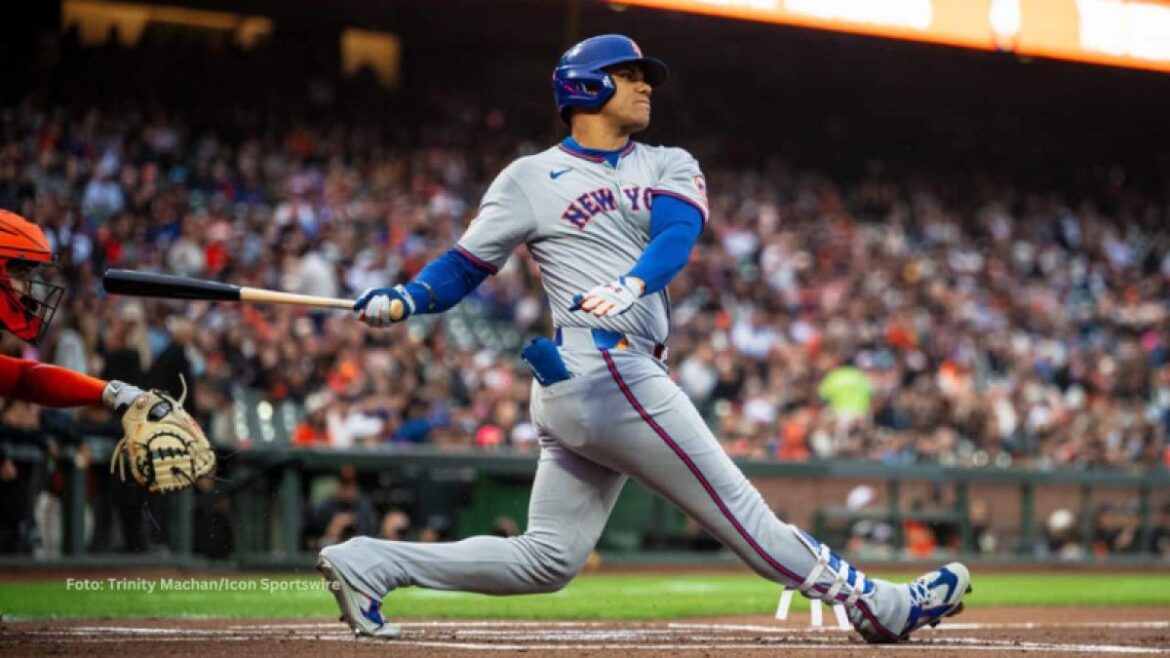 Juan Soto pega grand slam y Mets barren a Marlins