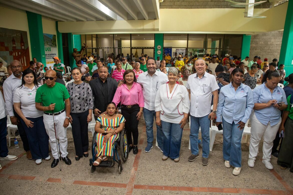 CONADIS impacta a cientos de persoans con discapacidad y sus familias en San Pedro de Macorís