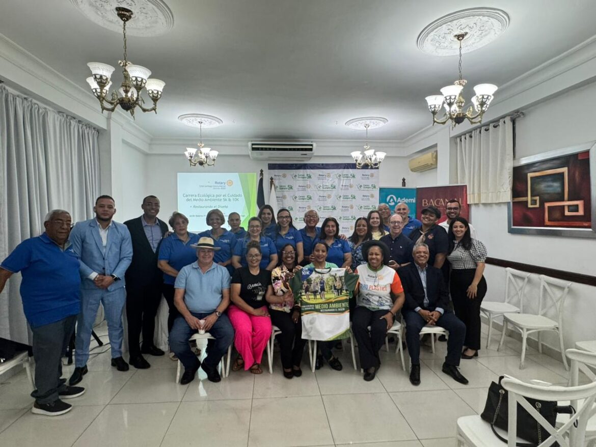 Club Rotario Santiago Monumental presenta carrera ecológica “Restaurando el Diseño Original”