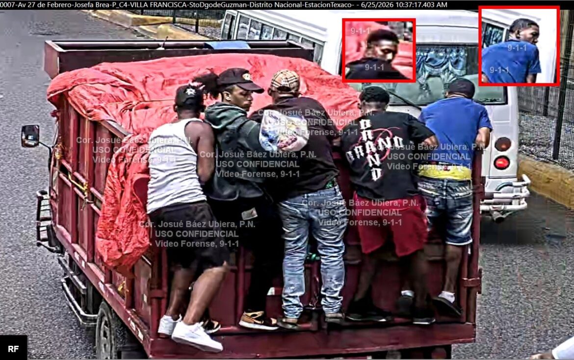 Policía apresa a siete hombres por asalto a camión del Plan Social
