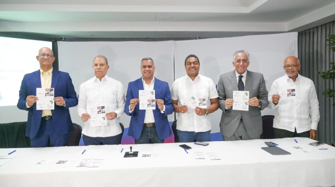 Presentan emisión postal oficial dedicada a los Juegos Centroamericanos y del Caribe SD 2026