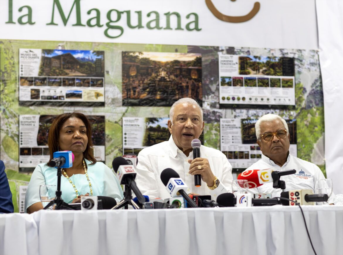 Ministro Andrés Bautista deja iniciados los trabajos de construcción del Jardín Botánico de La Maguana