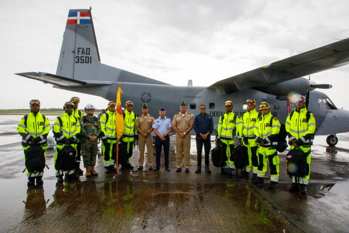 República Dominicana despliega equipo especializado de Fuerzas Armadas hacia Venezuela