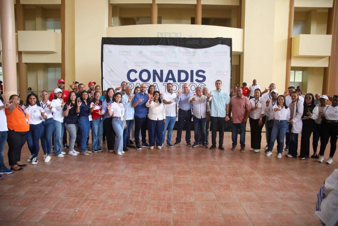 CONADIS acerca servicios a Nagua con Jornada de Inclusión Social para personas con discapacidad