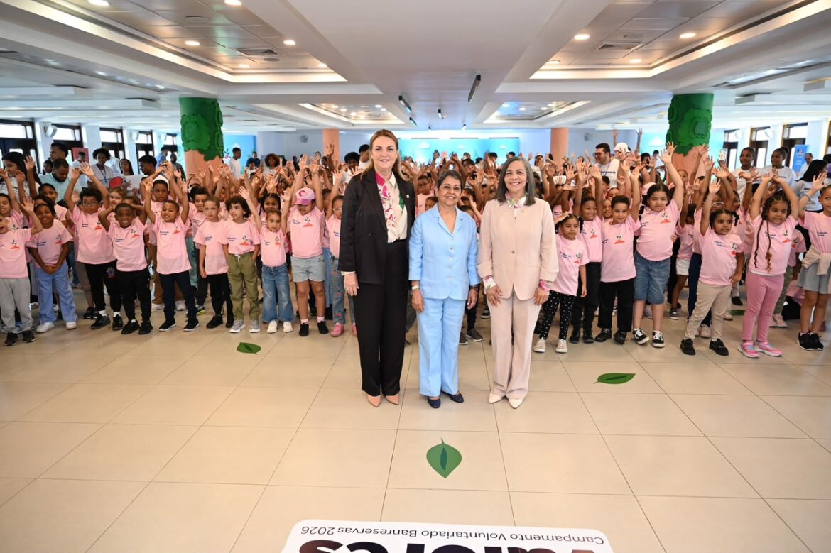 Más de 1,300 niños participan en campamento del Voluntariado Banreservas