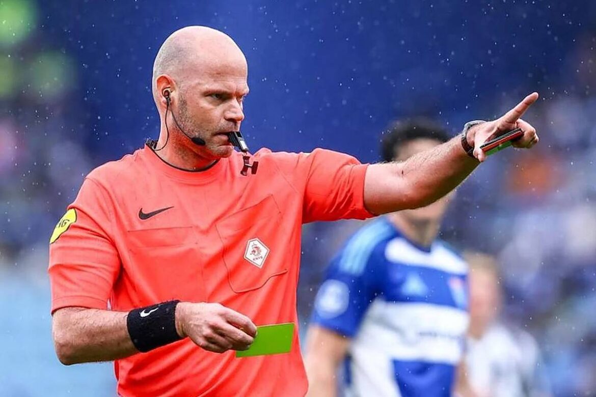 Muere árbitro neerlandés Rob Dieperink a los 38 años