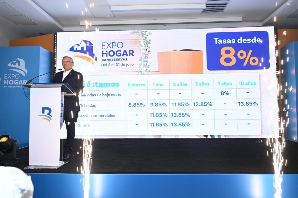 Banreservas inaugura Expohogar 2026 con tasas desde 8%