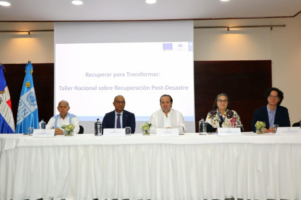 RD prepara primer plan nacional de recuperación ante desastres