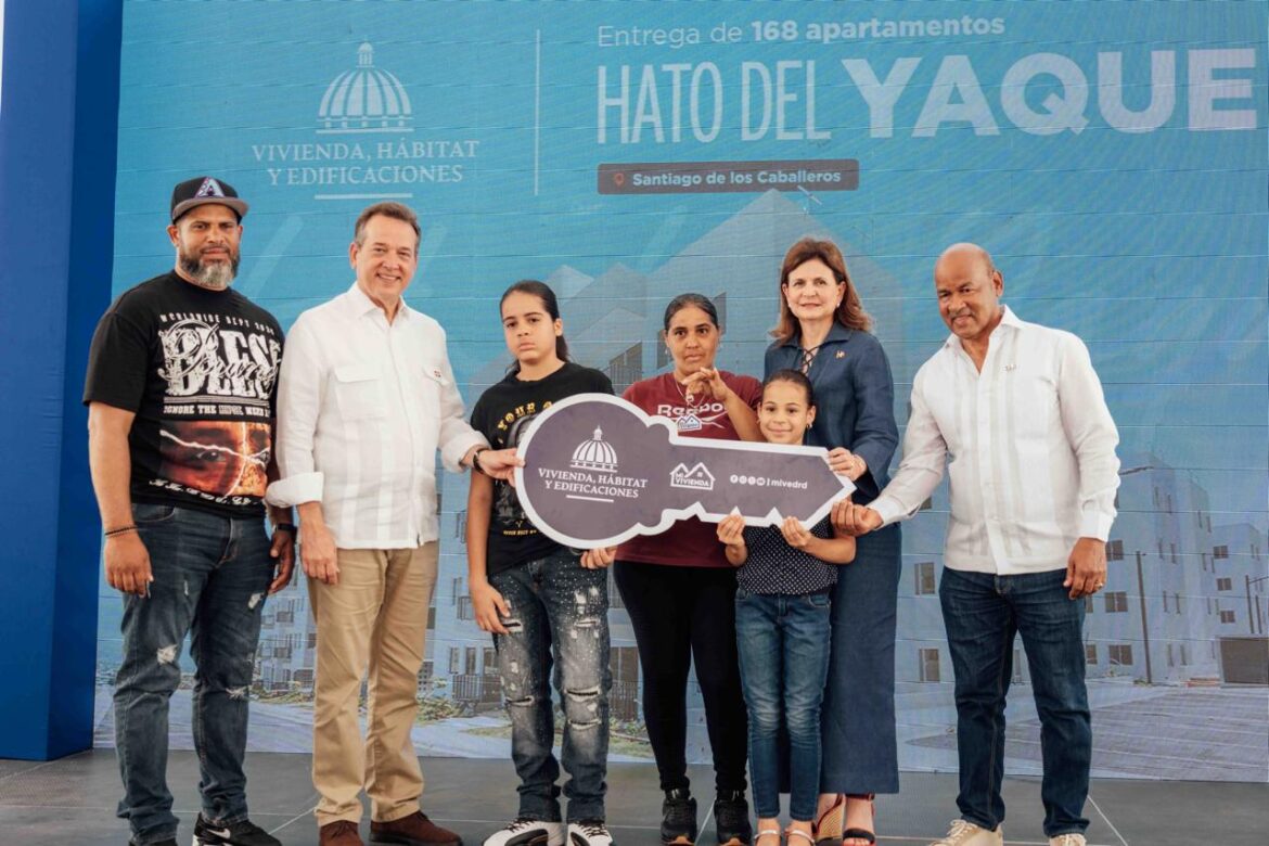 MIVHED avanza segunda etapa de Mi Vivienda Hato del Yaque con entrega de 168 nuevos apartamentos