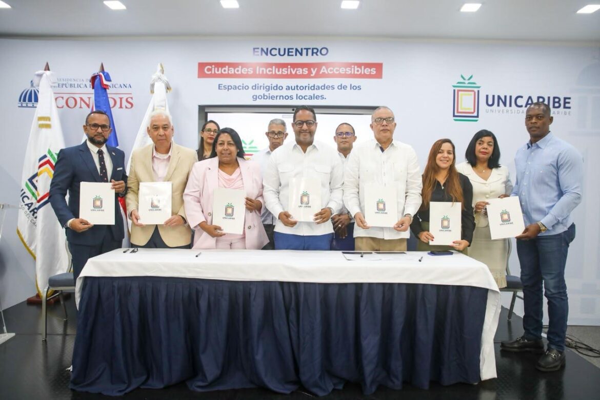 CONADIS y UNICARIBE realizan primer encuentro "Ciudades inclusivas y accesibles" dirigido a autoridades municipales