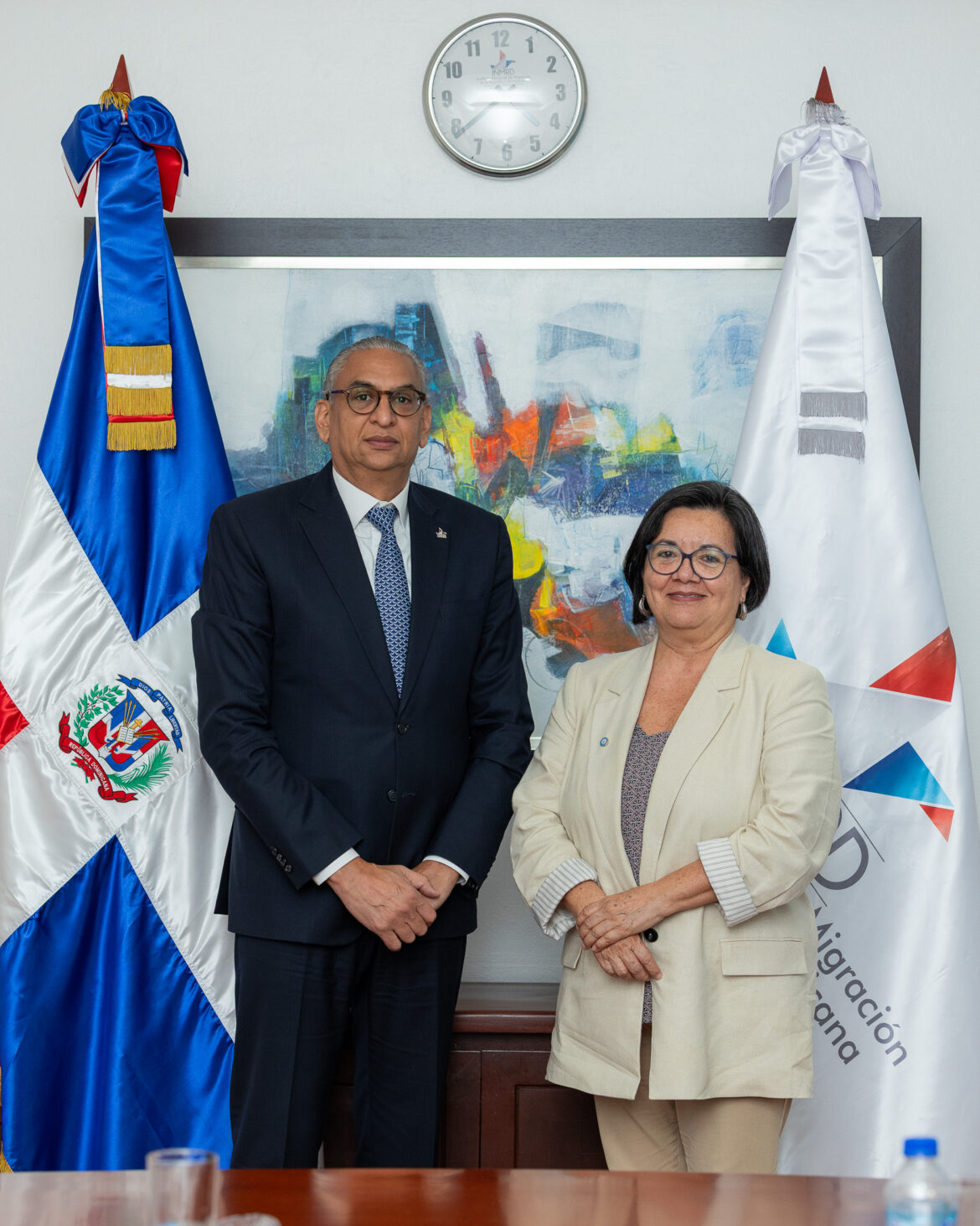 INM RD y ONU exploran oportunidades de colaboración en temas migratorios