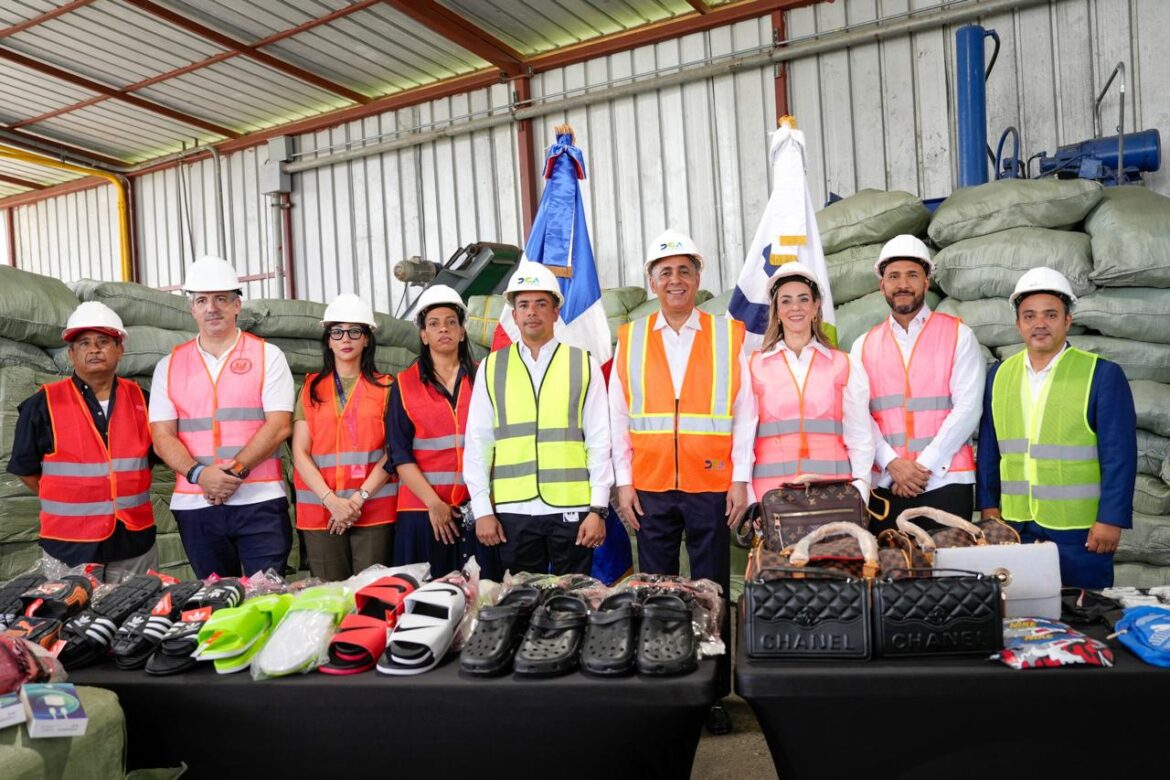 DGA destruye más de 253 mil mercancías falsificadas
